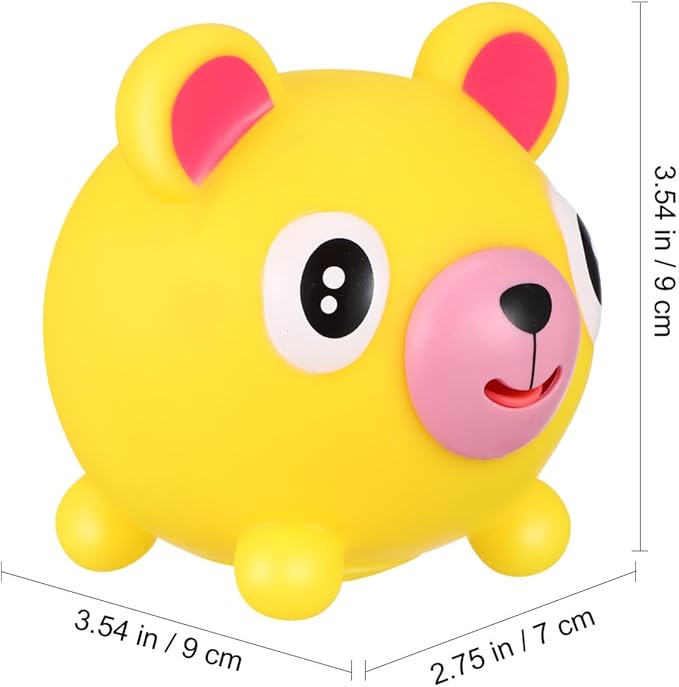 Toyvian 5Pcs Stress Squeeze Toys Pig Shape with Tongue Out for Kids Adults Cute Decompression Animal Balls for Office Home Party Relaxation