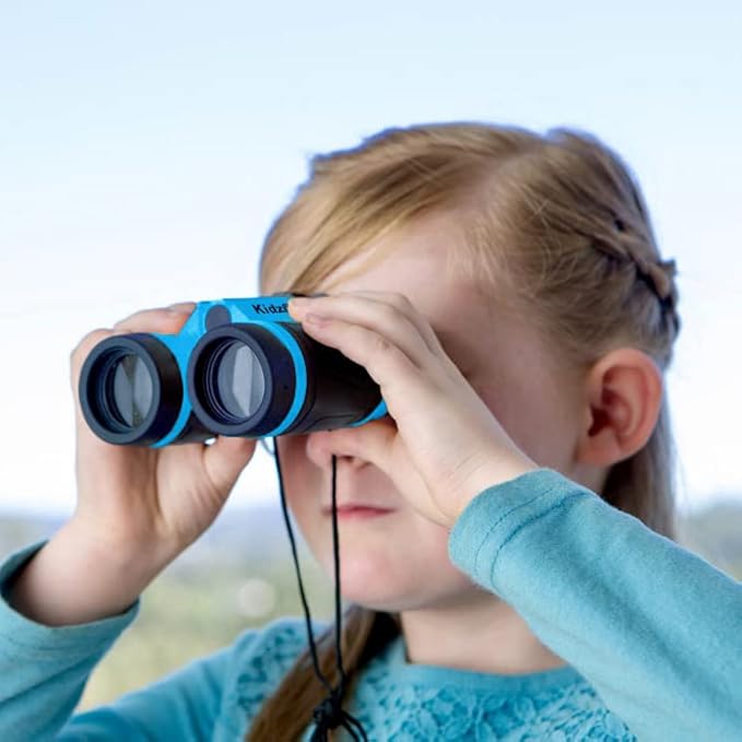 Adventure Kidz - Outdoor Exploration Kit, Children’s Toy Binoculars, Torch, Compass, Whistle, Magnifying Glass, Backpack. Great Kids Gift Set for Camping, Hiking, Educational and Pretend Play.
