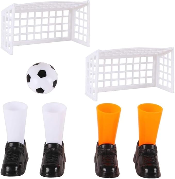 1 Set Finger Soccer Game Finger Footballs Match Funny Finger Table Game Set with Two Goals for Fans Club Party Football Compact and Lightweight Products Sports and Outdoor Play