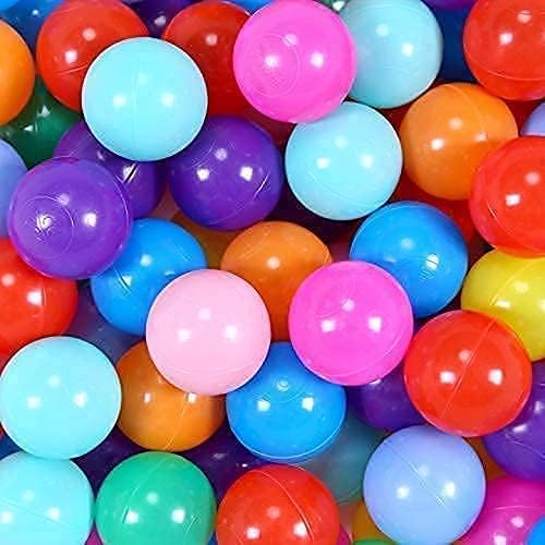 STARBOLO Ball Pit Balls for Toddlers Phthalate Free BPA Free Non-Toxic Crush Proof Play Balls for Toddlers Kids Pool Playhouse Pack of 100 200 500