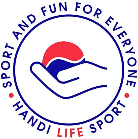 Handi Life Sport | Little Butterfly Bell Ball | Lightweight Audible Ball with Inflatable Rubber & Tactile Grip| Therapy & Recreation | Adaptive Sports
