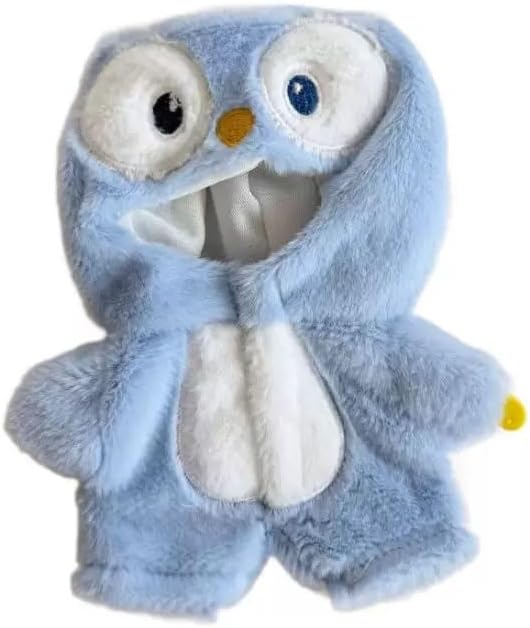 2026 New Adorable One-Piece Penguin Clothes for LABUBU 17cm Doll, Outfits for LABUBU, Cute and Premium Accessories for LABUBU (Doll Not Included)