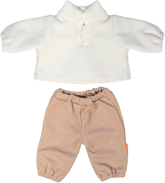 Miniland - Clothes for 15 inches Doll, Clothing Accessory for Dolls, Mid-Season Sweater and Pants