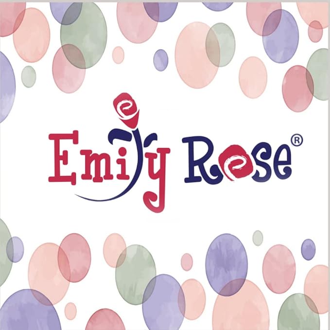 Emily Rose 14.5 Inch Doll Clothes - 5PC Pastel T-Shirts for Crafting & Sublimation | Gift Boxed | Wellie Wishers & Glitter Girls Compatible - USA Brand