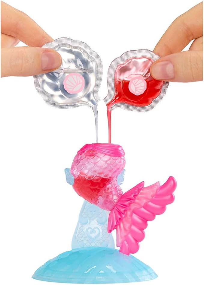LOL Surprise Mermaids Makeover Magic Tots with DIY Wearable Lip Gloss Makeup for You and Your Doll, Fun Water Play, Gift for Kids Ages 4+ (Pack of 2)
