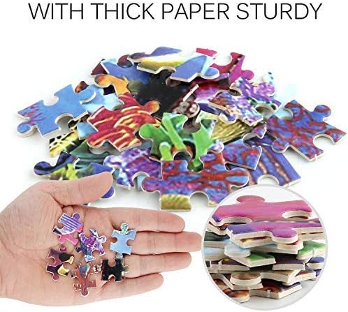 WESEN 1000 Piece Jigsaw Puzzle for Adult & Kid - Festive Holiday Animal Dogs Jigsaw Puzzle Adult for Stress Relief & Fun, Premium Artwork for Relaxation & Decor Challenging Adult Puzzle Game Toy Gift
