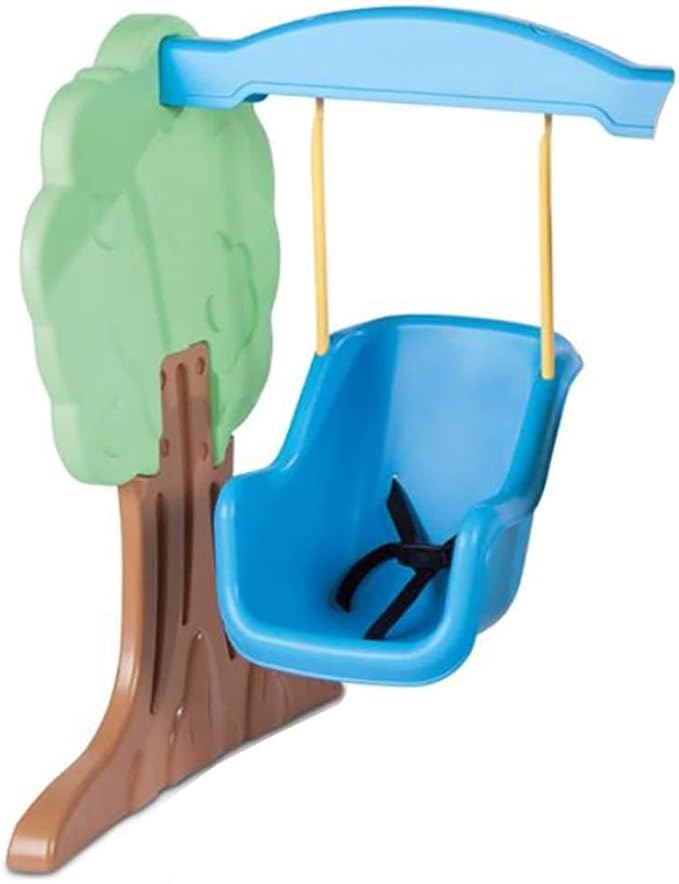 Little Tikes Hide & Seek Climber and Swing, Indoor Outdoor with Slide - Easy Set Up - Toddler Playset, 53.50''L x 52.00''W x 41.00''H