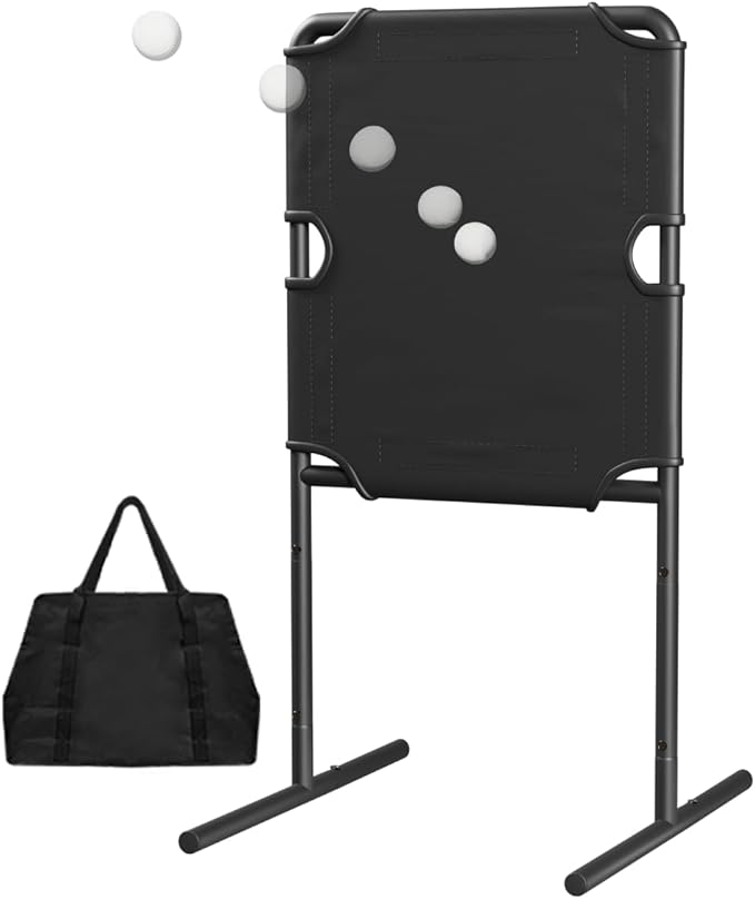 Garbuildman Baseball Strike Zone Target for Plastic Balls, Portable Metal Frame Pitching & Hitting Training Tool for Outdoor