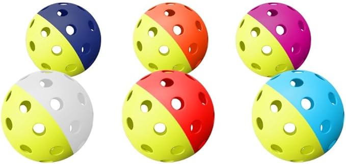 bucketgolf Game Official Size and Weight Extra Balls (6 Pack) - Replacement Balls Works for All Lawn Golf Game Sets.