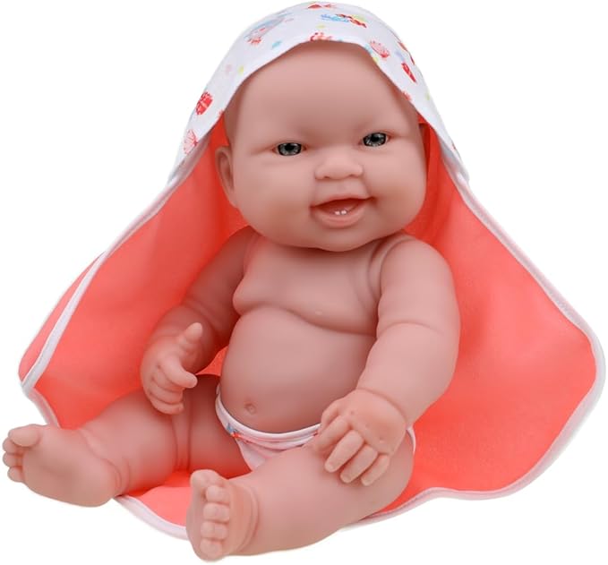 JC Toys - 14" Lots to Love Babies Doll and Bath | Real Working Bath and Shower Gift Set and Accessories | Posable & Waterproof | Ages 2+