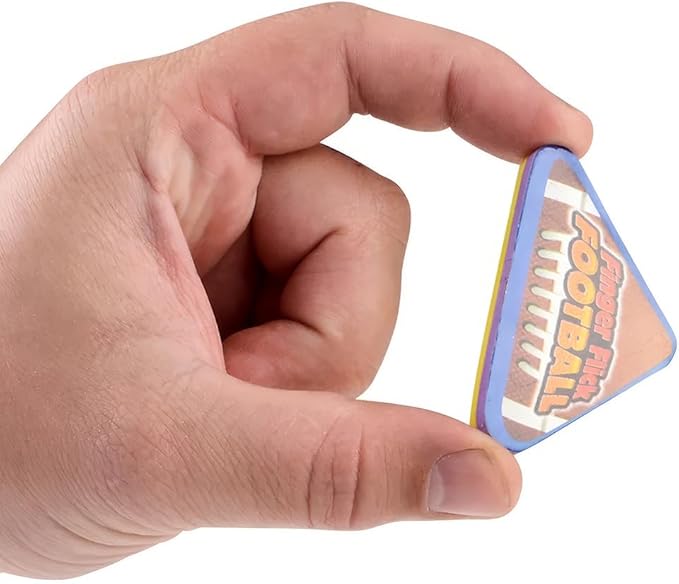 Finger Flick Football Game, Black/Red