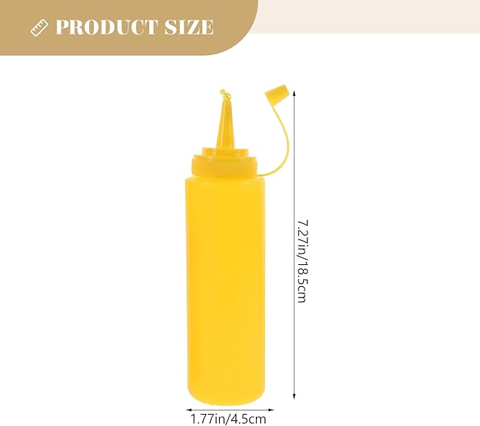 Garneck 2Pcs Fake Mustard & Ketchup Bottle Interactive Prank Toys Novelty Squirt Funny Condiment Squirt Bottle for Adults Kids Halloween Party