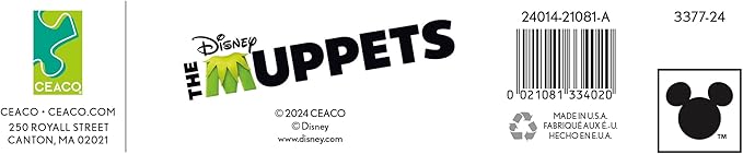 Ceaco - Disney - The Muppets - 1000 Piece Jigsaw Puzzle