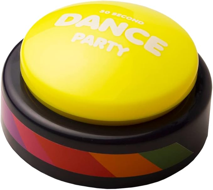 The Button | Dance Party Button with Music | Gag Gifts | Office Toys