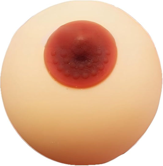 Vrogadso Funny Stress Ball Rubber Funny Ball Toys April Fool's Day Party Accessory -2.4 Inch