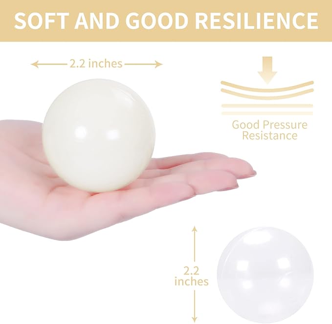 STARBOLO Ball Pit Balls for Toddlers Phthalate Free BPA Free Non-Toxic Crush Proof Play Balls for Toddlers Kids Pool Playhouse Pack of 100 200 500