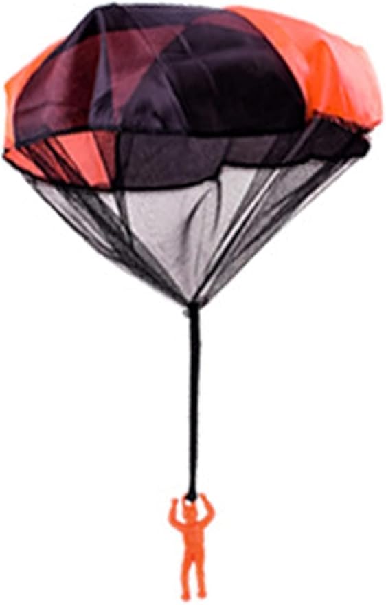 Parachute Tangle-Free Throwing Parachute Outdoor Flying,No Assembly Required Stocking Stuffers Party Favors,Classroom Prize,Birthday Gift,Novelty and Gag