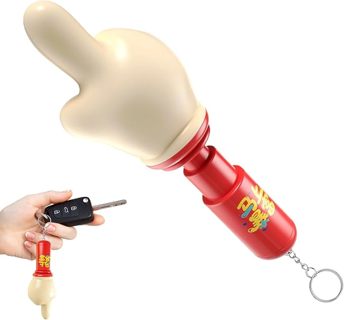 Prank Toys - Hand Design Gadget, Funny Sound Maker, Electronic Joke Device, Birthday Party Favor, Holiday Surprise Tool, Boys Adults Teen Men Skin Tone Realistic Palm Sized Audio Prop Play