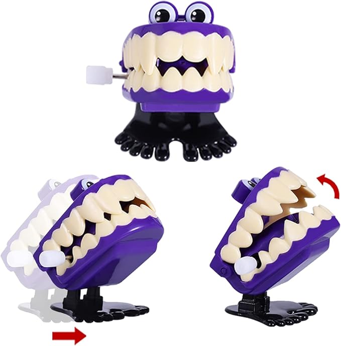 Max Fun 18pcs Halloween Wind Up Toys Assortments for Kids Halloween Party Favors Treat Bag Stuffers Goody Bag Filler Treats Prizes (Halloween)