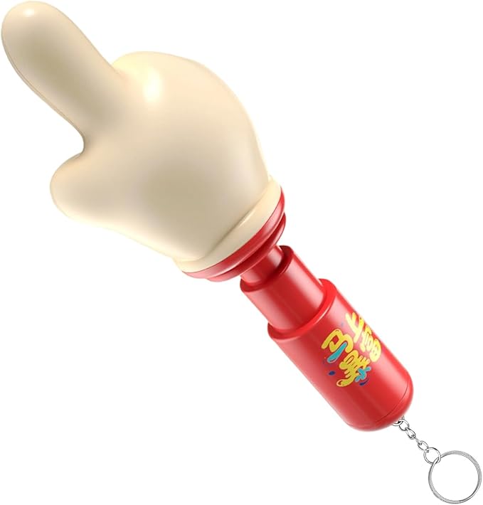 Prank Toys - Hand Design Funny Gadget, 1 Piece Manual Trigger Device with Auditory Feedback, Comedic Prop with Sound Module, Novelty Hardware, Trick Accessory for Office, Party and Social Gathering