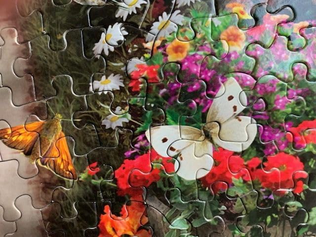 Springbok Silence of The Valley 500 Piece Jigsaw Puzzle for Adults - Farm Illustration - Unique Cut Pieces - Made in USA