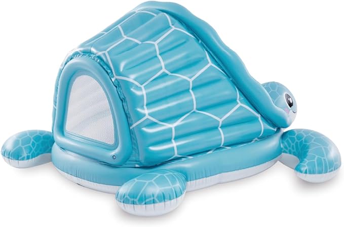 INTEX 48677EP Inflatable Turtle Cove Playland: Paddling Pool or Ball Pit - 86" x 81" x 38"