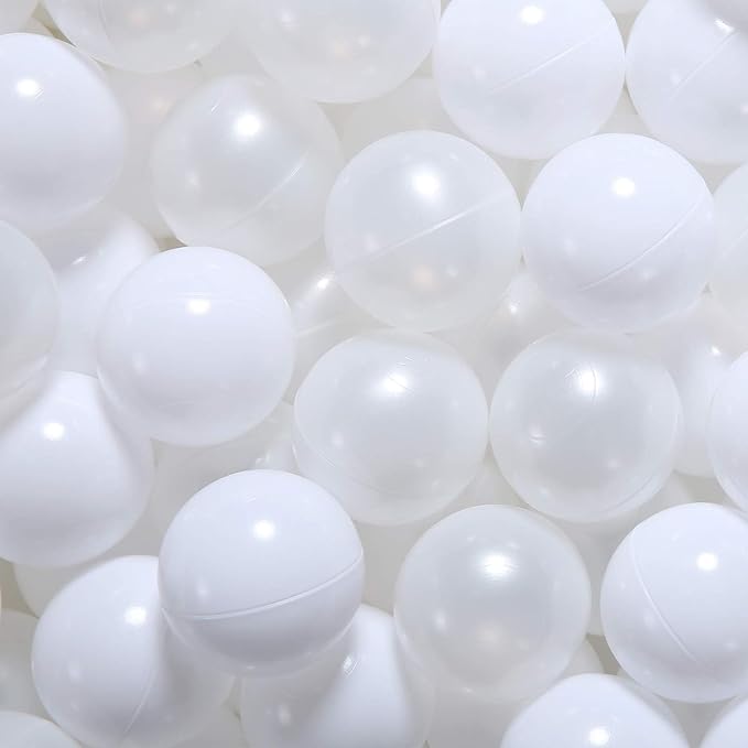 GOGOSO Ball Pit Balls for Toddlers Kids Plastic Balls for Ball-Pit Playpen Pool Baby Play Pastel BPA-Free Non Toxic Play Pastel Crush Proof Bal 50 100 200 500 1000 Count