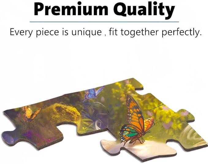 RANSUNN Puzzles for Kids Ages 6-8 8-10 - Unicorn and Foal, 200 Piece Puzzles for Kids, Learning Educational Jigsaw Puzzles Toys Gifts for 6 7 8 9 10 Year Old