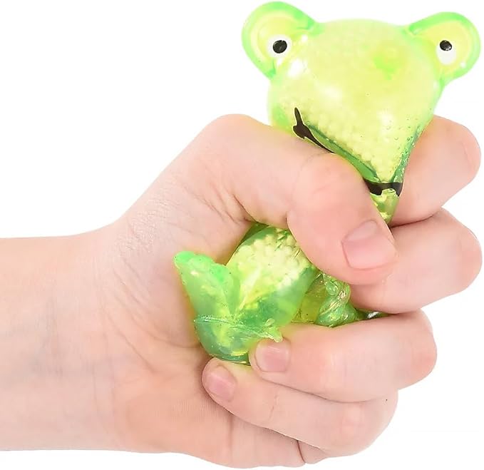 Rhode Island Novelty (12) 2.5 Inch Sticky Squeeze Frogs