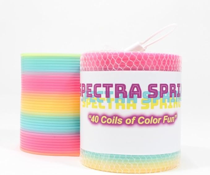 Zeekio Spectra Spring - 3.4" Spring (Rainbow - 2 Pack)