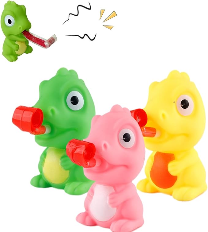 LBKKC Stress Dinosaur Toys Tongue Sticking Out, Creative Party Favor, Novelty Relief Squeeze Toys Funny Gags Gifts for Kids Adults,Sensory Toy, 3 Pack