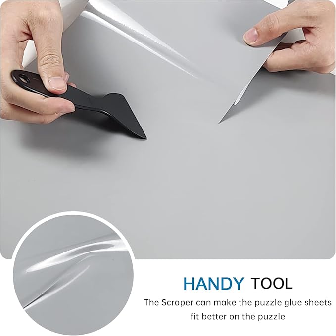 Puzzle Saver Sheets - 96 Sheets, Peel & Stick, Preserve 16 1000 Puzzle