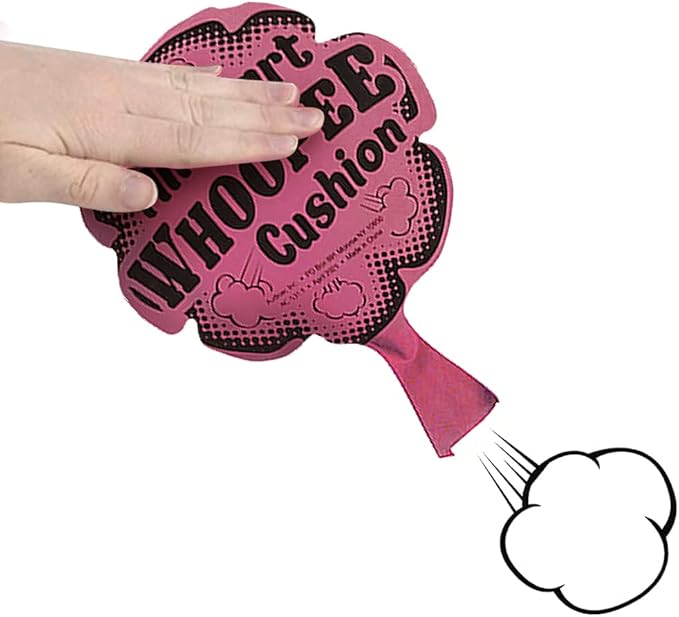 ArtCreativity 8 Inch Whoopie Cushions Pack of 6 - Fun Whoopee Cushions Noise Makers for Kids and Adults - 100% Non-Toxic Prank Toy - Novelty Gag Joke Gift - Birthday Party Favors for Boys and Girls