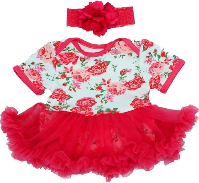 Reborn Baby Dolls Clothes for 17-22 Inch Newborn Baby Doll Girl, Babys Doll Clothes Outfit Accessories