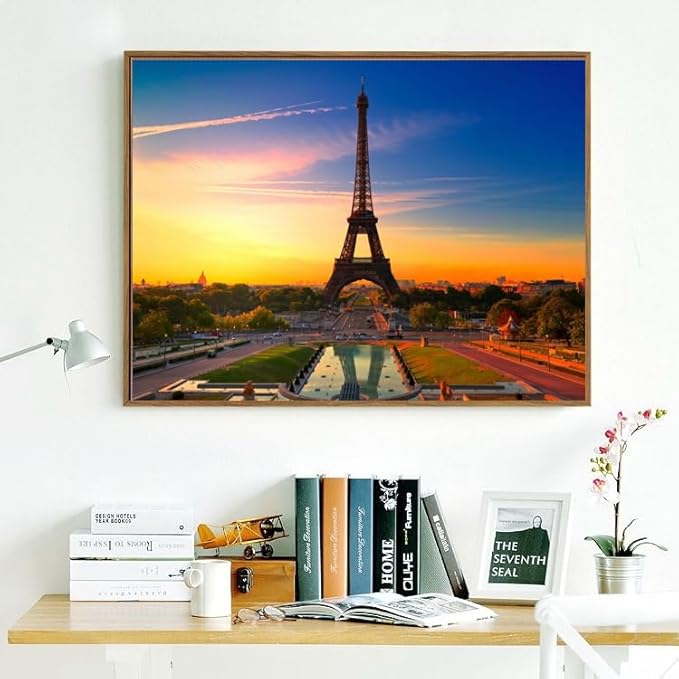 500 Piece Puzzles for Adults Eiffel Tower 20.5 x 15 Inch 500 Piece Jigsaw Puzzles for Adults Puzzles 500 Pieces for Adults Holiday Educational Challenge Puzzle