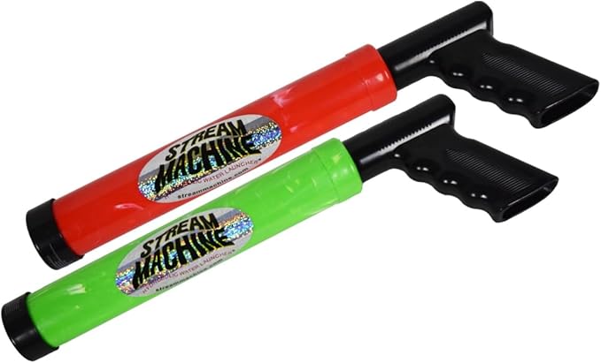 Stream Machine TL-600 Water Blaster 2 Pack, Water Gun Squirt Gun Set, Hydrobolic Water Launcher, Shoots Up to 70 Feet, Easy Fill for Pool, Lake, Ocean & Beach, Ages 8+