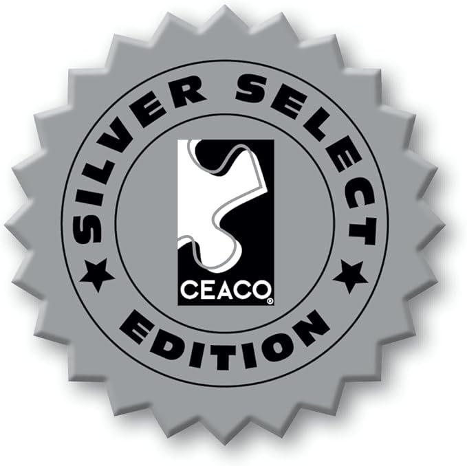 Ceaco - Silver Select - Thomas Kinkade Harry Potter - Grand Staircase - 500 Piece Jigsaw Puzzle for Adults - Challenging Puzzle Perfect for Game Nights