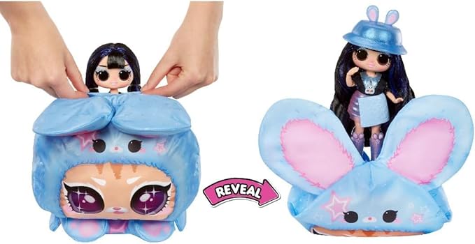 LOL Surprise Tweens Costume Fashion Doll Aya Cherry with Inflatable Blue Bunny Pet Costume & Multiple Surprises Including Fabulous Fashions & Accessories Great Gift for Kids Ages 4+