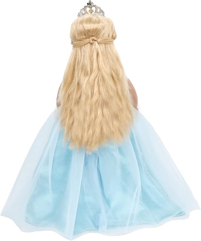 HWD Girls Doll Clothes and Accessories , Princess Costume , Wedding Dress , Party Gown Dress Fit 18 inch Dolls (Blue2)