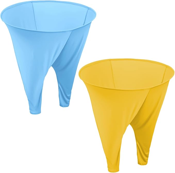 Granny Pants Yard Game with 8 Bouncy Balls and 1 Air Pump (Random Colors) 2 Pack Mix Colors Baby Blue Granny Pants Outdoor Games for Adults and Family Gold Granny Pants Game Large