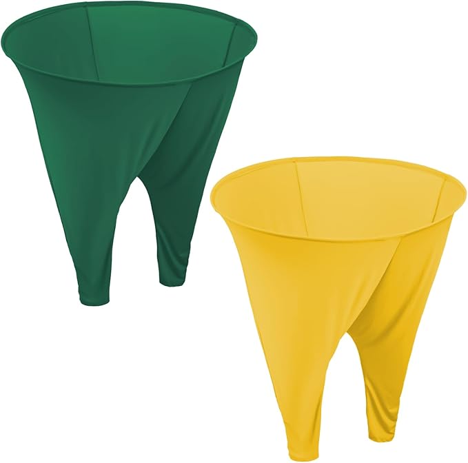 Granny Pants Outdoor Game Green Granny Pant Yard Game with 8 Bouncy Balls and 1 Air Pump (Random Colors) 2 Pack Grandma Pant Games Gold Adult Granny Pants Games for Backyard Party