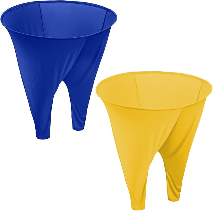 Granny Pants Outdoor Games for Adults and Family with 8 Bouncy Balls and 1 Air Pump (Random Colors) 2 Pack Color Mixing Oversize Granny Pant Yard Game Giant Pants Games for Outdoor Game