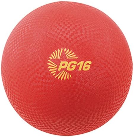 Champion Sports Playground Ball – Durable High-Bounce Ball, Sizes 5", 6", 7", 10", 13" & 16" for Gym, Recess & Play