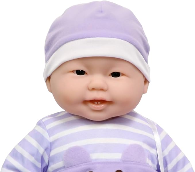 Soft and Cuddly 20" Huggable Baby Doll Play Set | JC Toys - Lots to Cuddle Babies | Pink | Ages 2+ | Asian