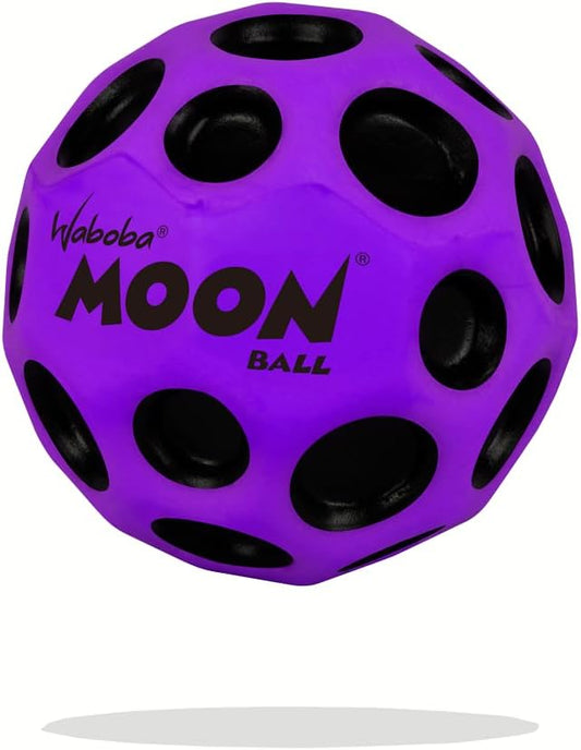 Waboba The Original Moon Ball - Hyper Bouncy Ball – Makes Pop Sound When Bounced - All Ages Extreme Bounce & Fun - Perfect for Active Play & Indoor or Outdoor Games