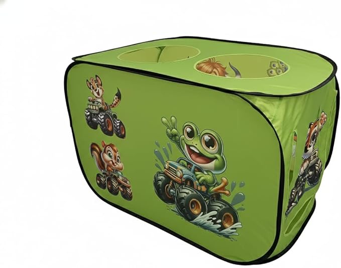 Pop Up Kids Play Tent – Foldable Playhouse for Boys, Girls, Toddlers & Babies with Carry Bag, 44 X 27'' Polyester, See-Through Breathable Mesh, Ideal for Birthday Gift, Kids Tent Indoor Outdoor