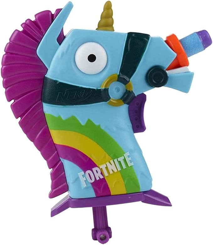 Nerf MicroShots Fortnite Rainbow Smash - Mini Dart-Firing Blaster and 2 Official Elite Darts - for Youth, Teens, Adults