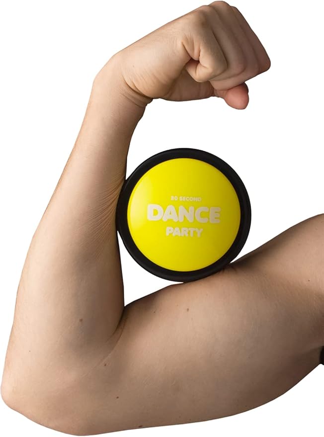 The Button | Dance Party Button with Music | Gag Gifts | Office Toys