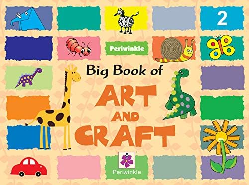 Periwinkle Big Book of Art and Craft - 2 with FREE craft papers and other materials. 6-8 years