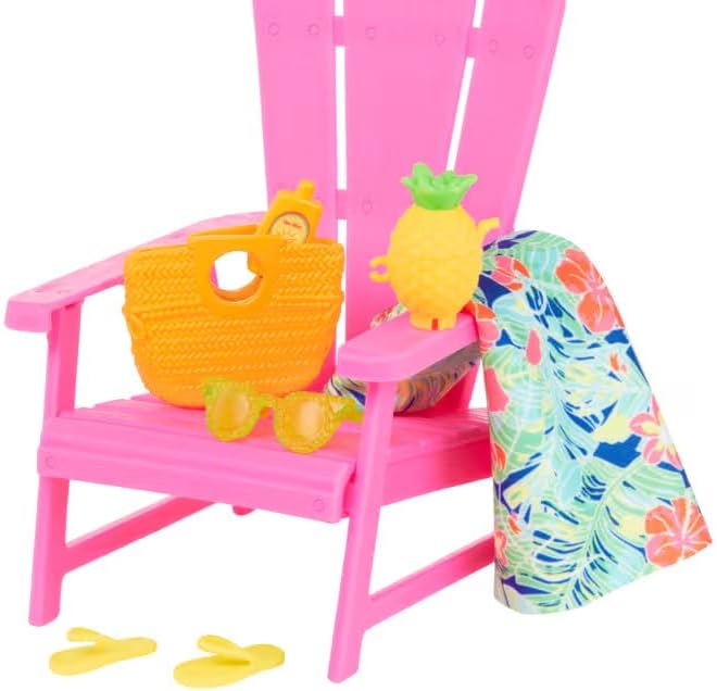 Barbie Brooklyn Pink Passport Hawaii Doll & Accessories Set